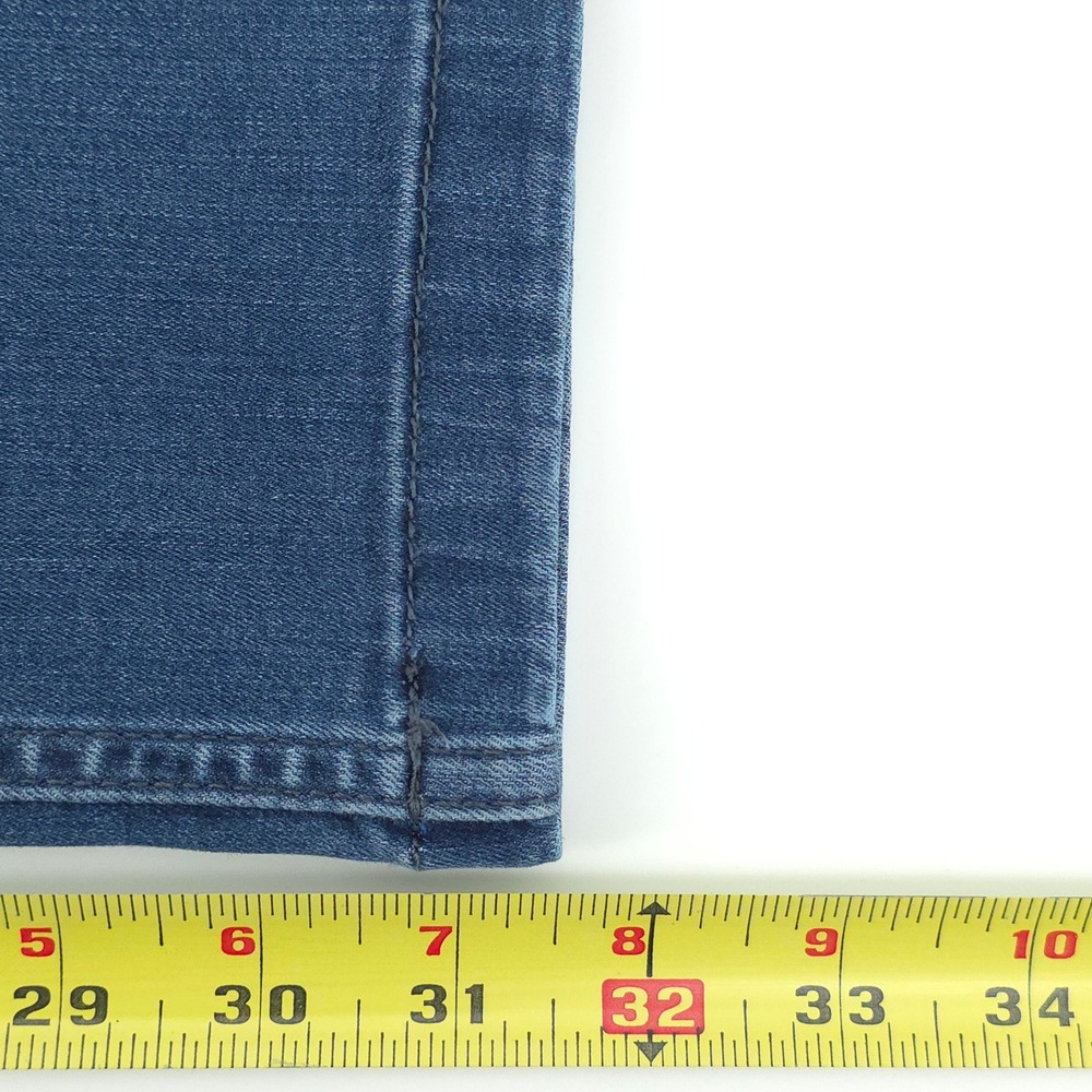 Mugsy Lake Shores Mens Jeans 36x32 Blue Slim Straight Comfort Stretch FLX3NLA - Picture 11 of 11